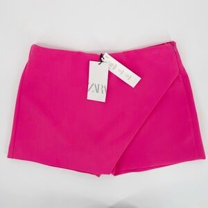 Zara Hot Pink Mini Skirt